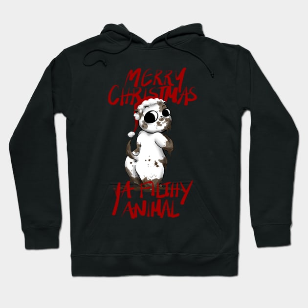 Merry Christmas Hoodie by SaraWired